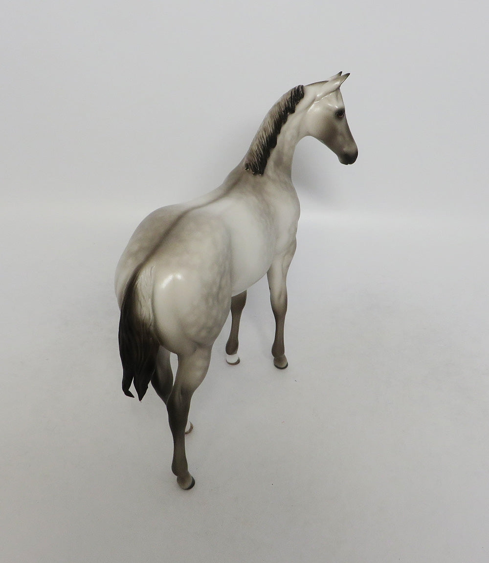 DUSKY-OOAK DAPPLE GRULLA WEANLING MODEL BY SHERYL LEISURE 9/21/18