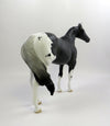 MOVING VIOLATION-OOAK BLACK PAINT ISH MODEL HORSE 6/14/19
