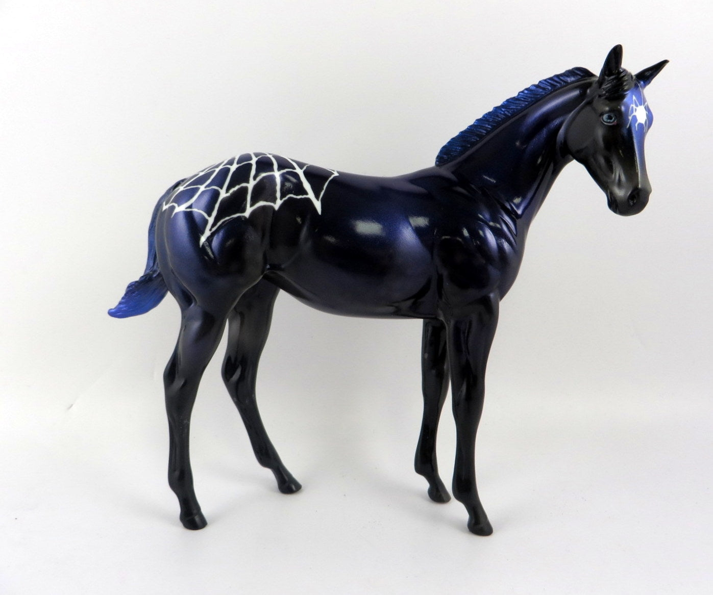 HOCUS POCUS-OOAK DARK PURPLE WEANLING DECORATOR BY AUDREY DIXON MM19