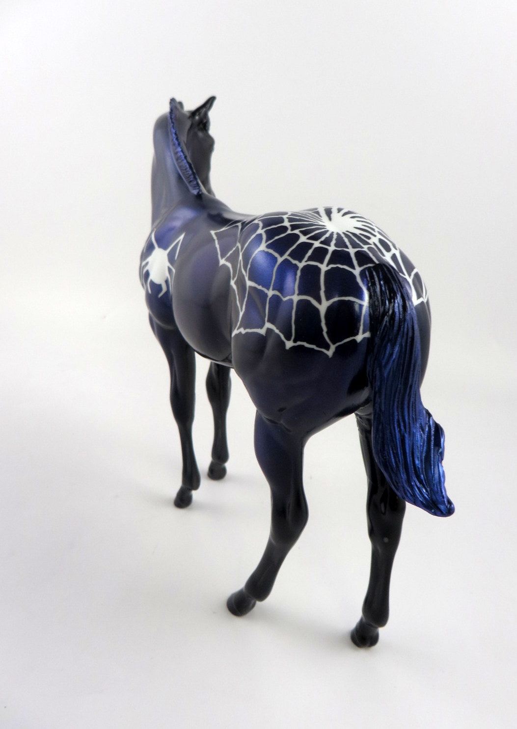 HOCUS POCUS-OOAK DARK PURPLE WEANLING DECORATOR BY AUDREY DIXON MM19