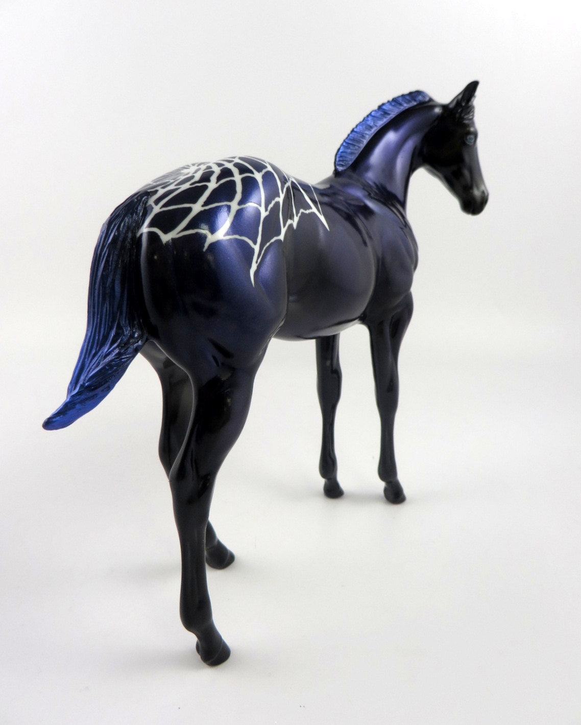 HOCUS POCUS-OOAK DARK PURPLE WEANLING DECORATOR BY AUDREY DIXON MM19