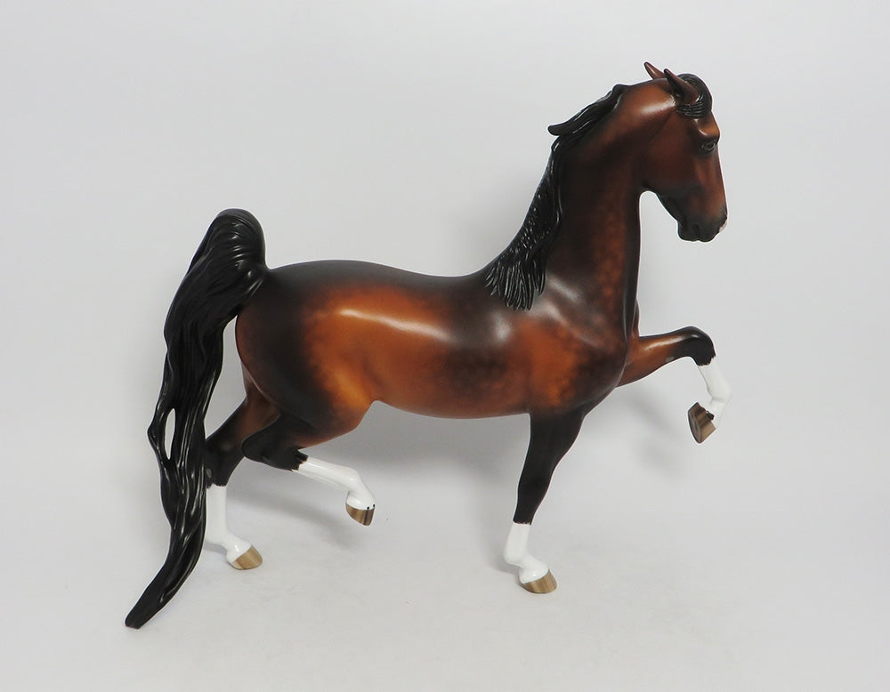 GOBLIN- OOAK DAPPALE BAY SADDLEBRED BY SHERYL LESUIRE 9/21/2018