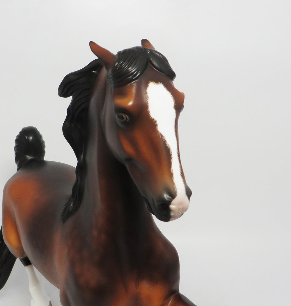 GOBLIN- OOAK DAPPALE BAY SADDLEBRED BY SHERYL LESUIRE 9/21/2018