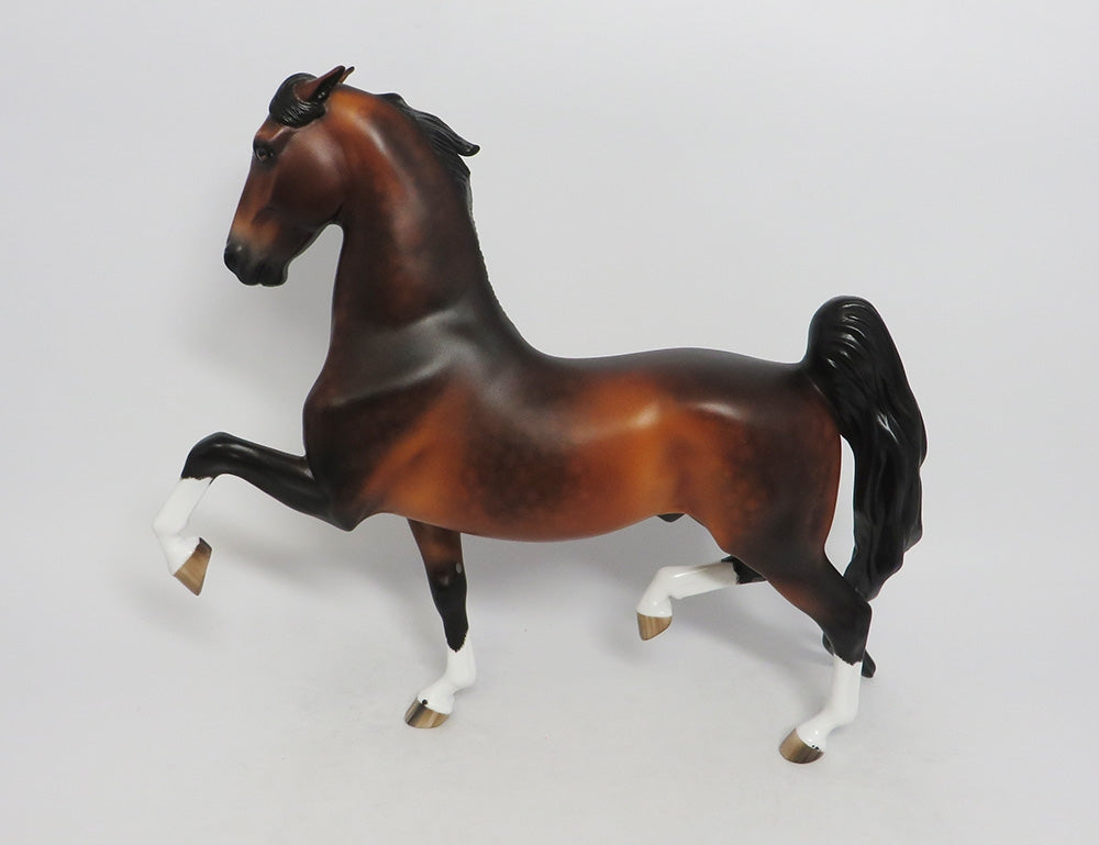 GOBLIN- OOAK DAPPALE BAY SADDLEBRED BY SHERYL LESUIRE 9/21/2018