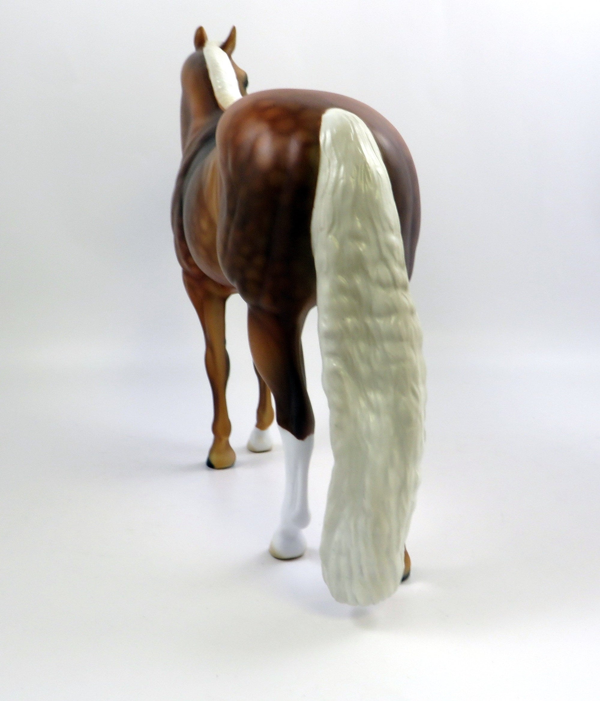 AIN&#39;T GOT NO MONEY-OOAK GOLDEN PALOMINO ISH MODEL HORSE 6/14/19