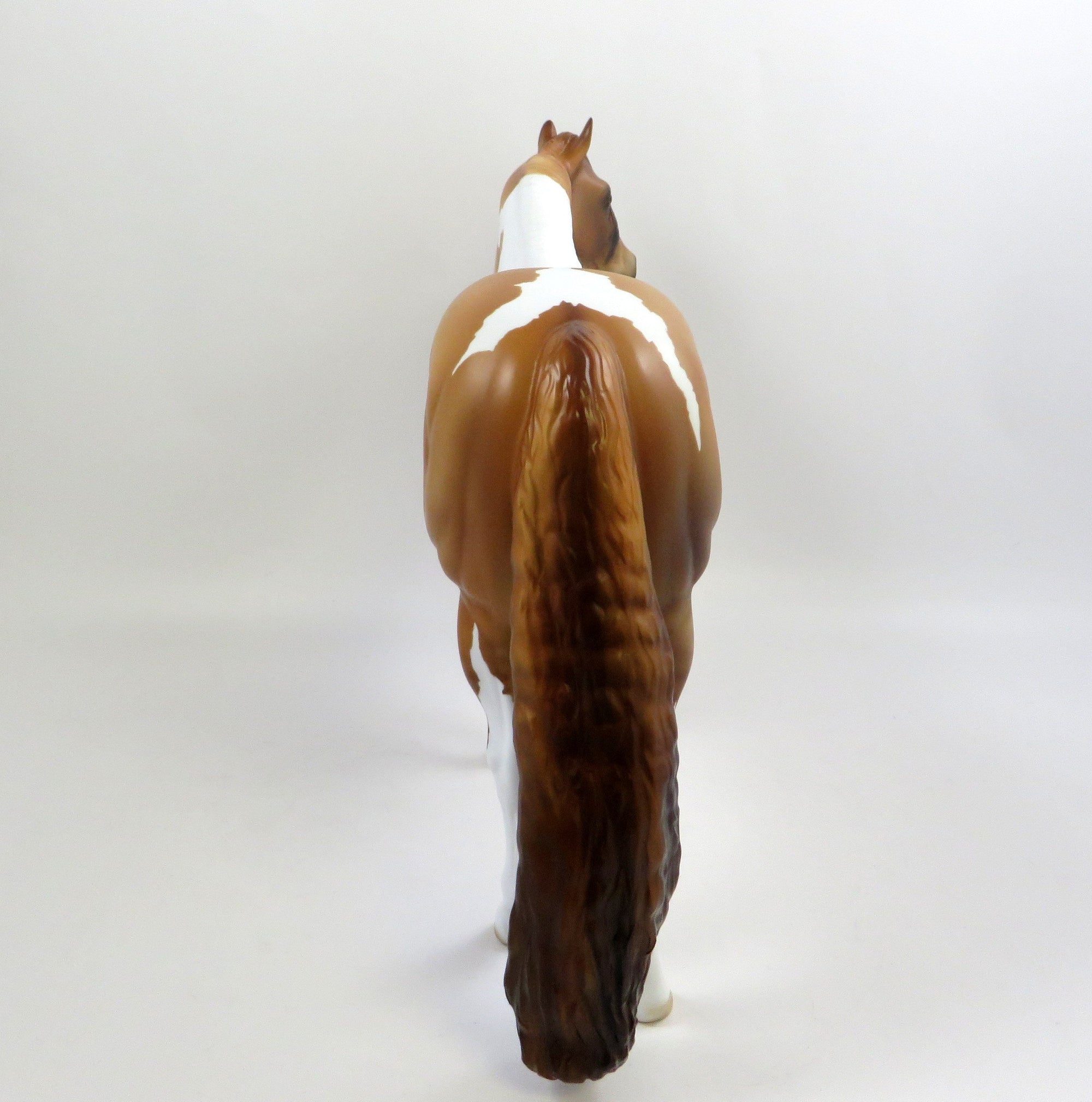 MONEY TALKS-OOAK RED DUN PINTO ISH MODEL HORSE 6/17/19
