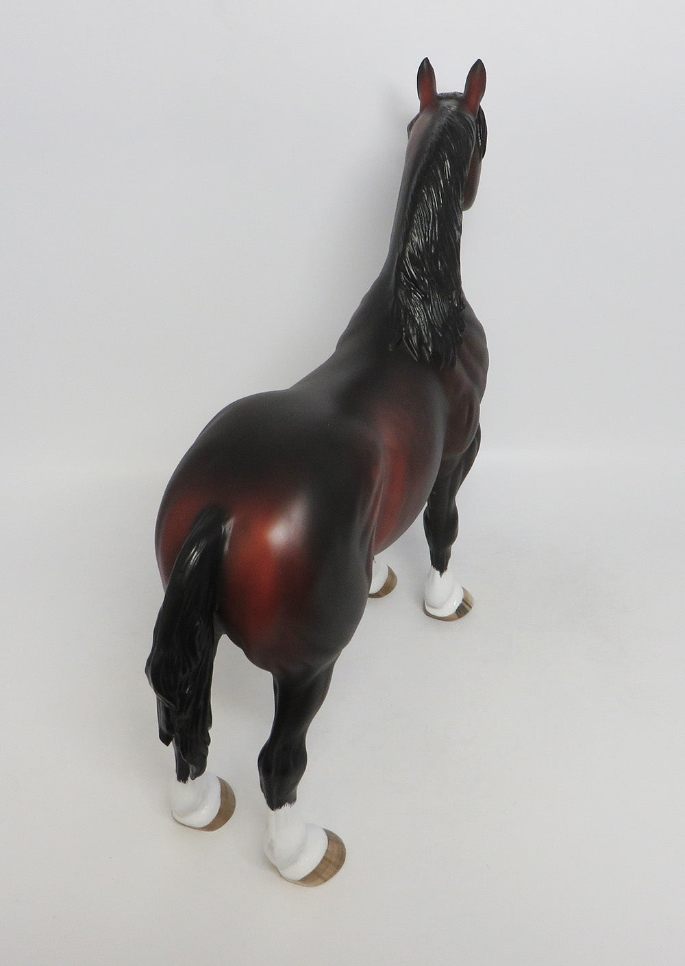 BULL-OOAK MOHOGANY BAY DAPPLE STANDING DRAFT BY SHERYL LESUIRE 9/21/2018