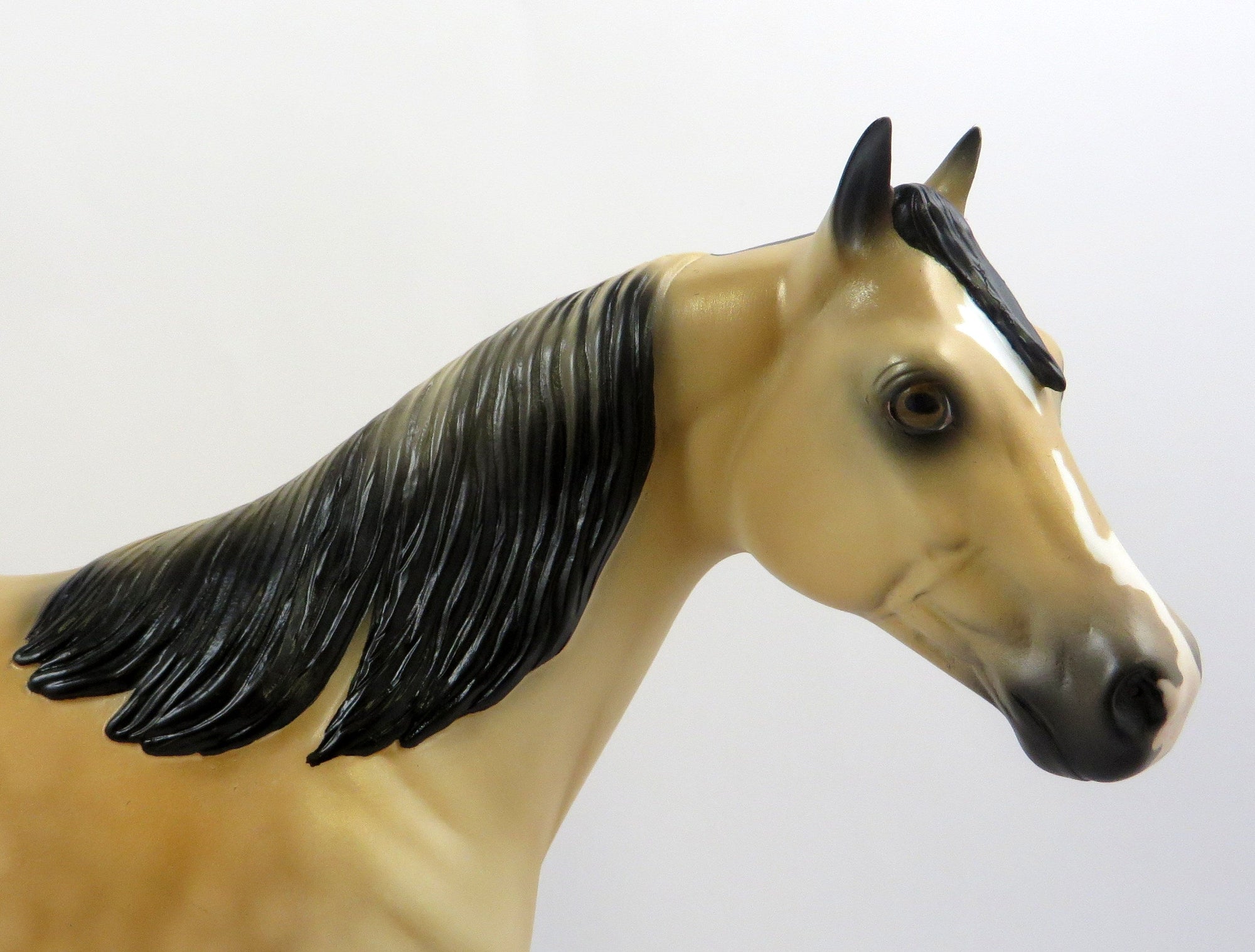 CASH ME OUTSIDE-OOAK DAPPLE BUCKSKIN ISH MODEL HORSE 6/14/19