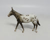 LOLLIPOP-OOAK BROWN APPALOOSA MULE CHIP LHS 2018