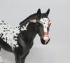 RAVEN- OOAK ISH DECORATOR MODEL HORSE LHS 2018