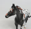 RAVEN- OOAK ISH DECORATOR MODEL HORSE LHS 2018