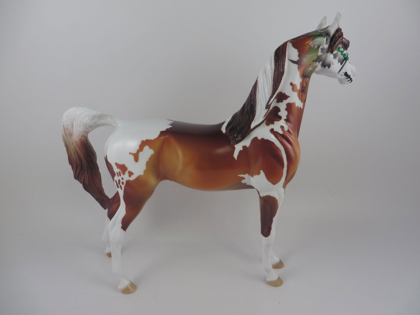 MAPLE SWAY -OOAK CHESTNUT SUGARSKULL  ARABIAN BY DAWN QUICK MM19