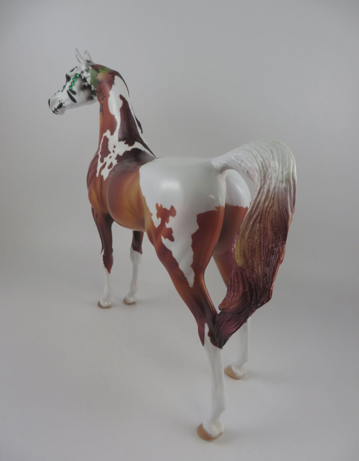 MAPLE SWAY -OOAK CHESTNUT SUGARSKULL  ARABIAN BY DAWN QUICK MM19