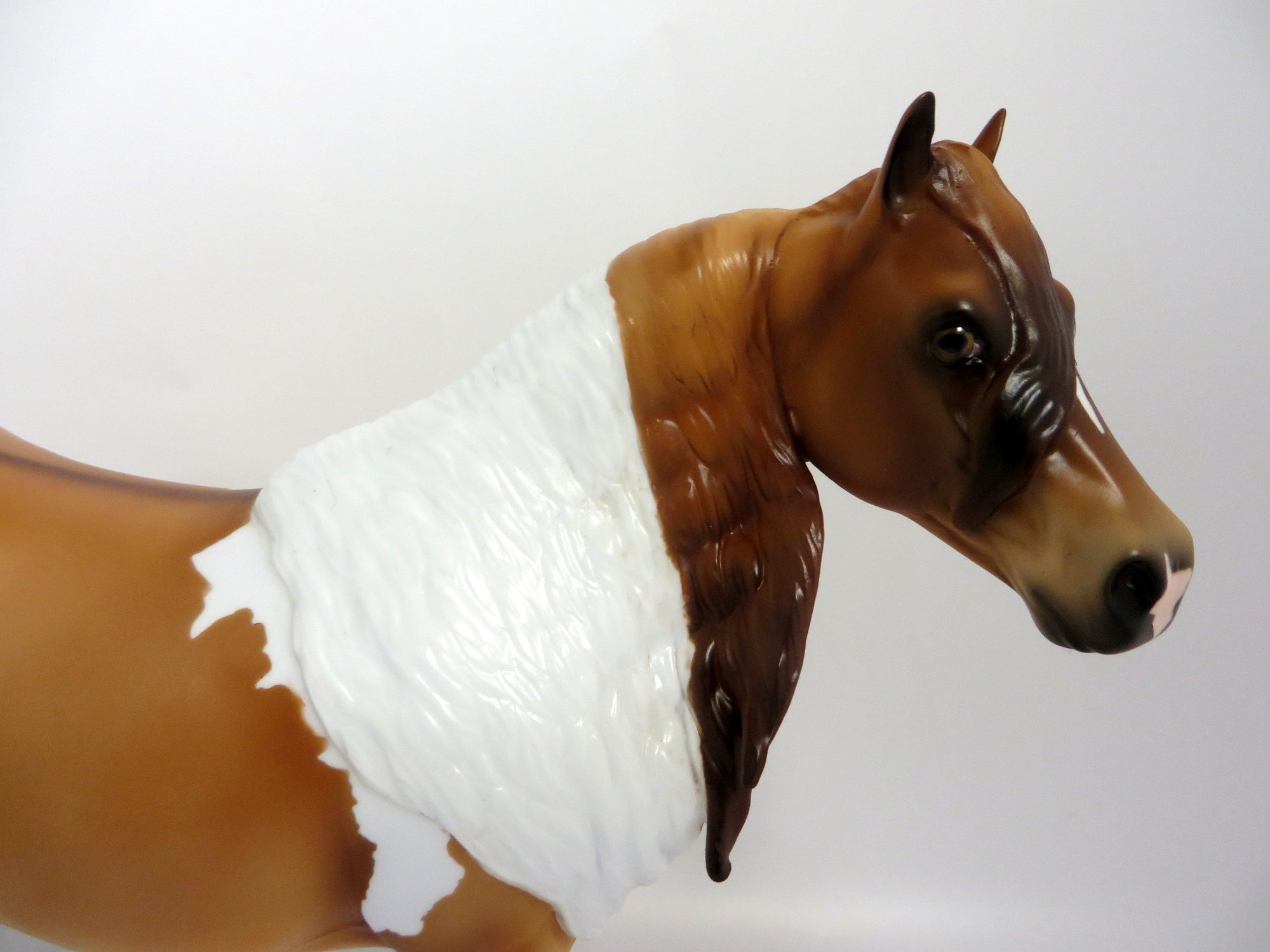 MONEY TALKS-OOAK RED DUN PINTO ISH MODEL HORSE 6/17/19