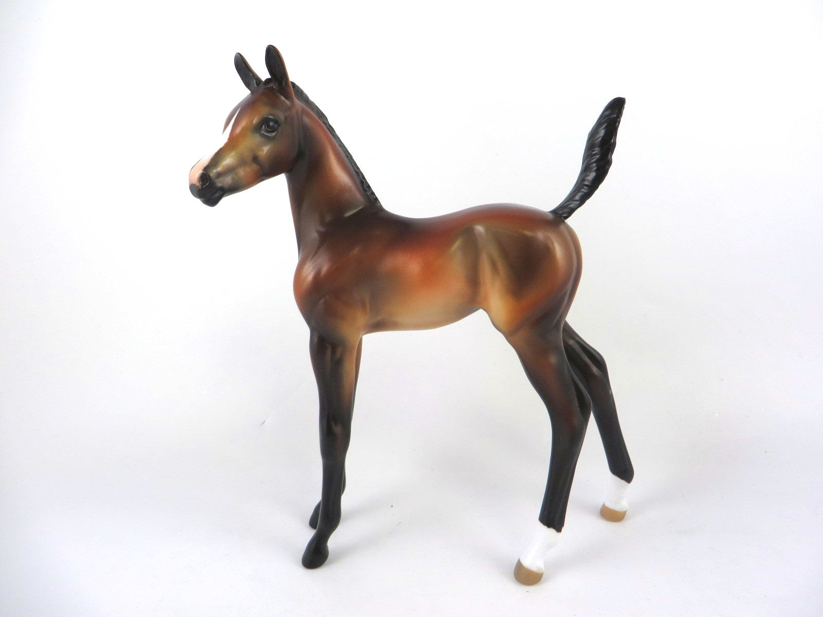 JACKIE O LANTERN-OOAK BAY ARABIAN FOAL BY MELISSA FOX MM19