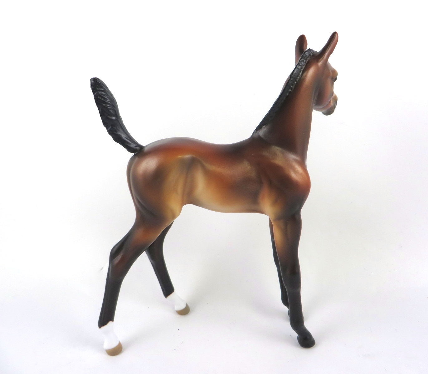 JACKIE O LANTERN-OOAK BAY ARABIAN FOAL BY MELISSA FOX MM19