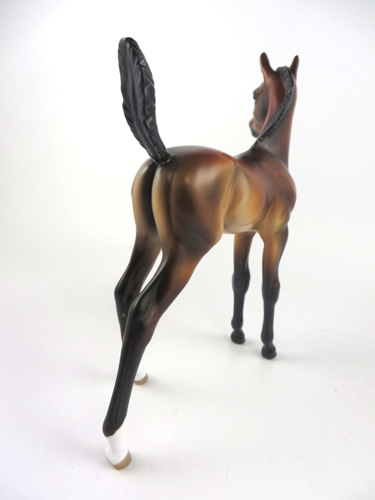 JACKIE O LANTERN-OOAK BAY ARABIAN FOAL BY MELISSA FOX MM19