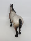 Rosalie- OOAK Halloween decorator Skull  Heavy Drafter Mare- Model Horse 2018