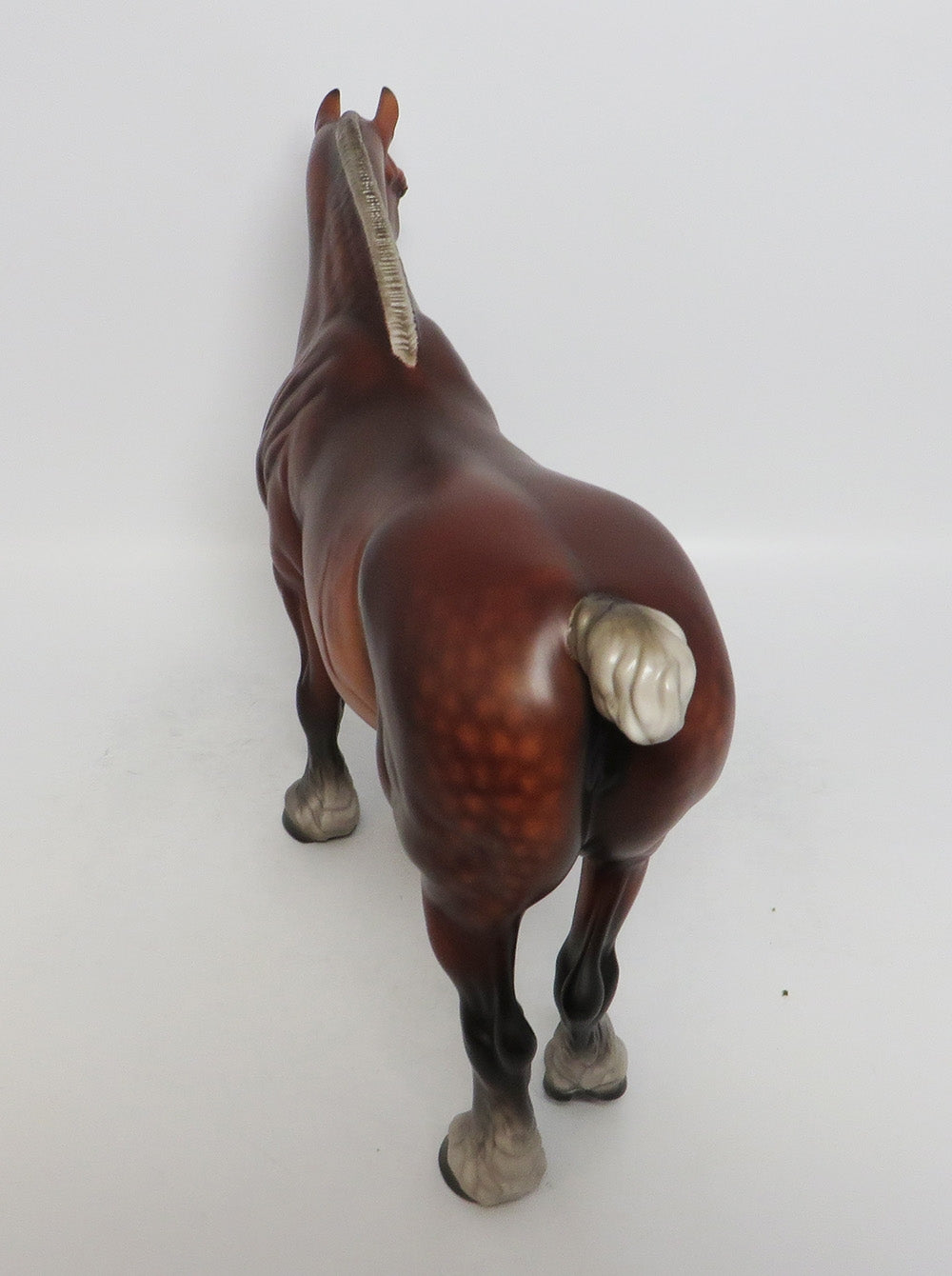 SHROUDED IN MYSTERY-OOAK DAPPLE CHESTNUT HEAVY DRAFT MARE LHS 2018