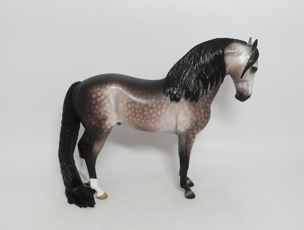 DEEP DARK SECRET-OOAK DAPPLE ROSE GREY ANDALUSIAN LHS 2018