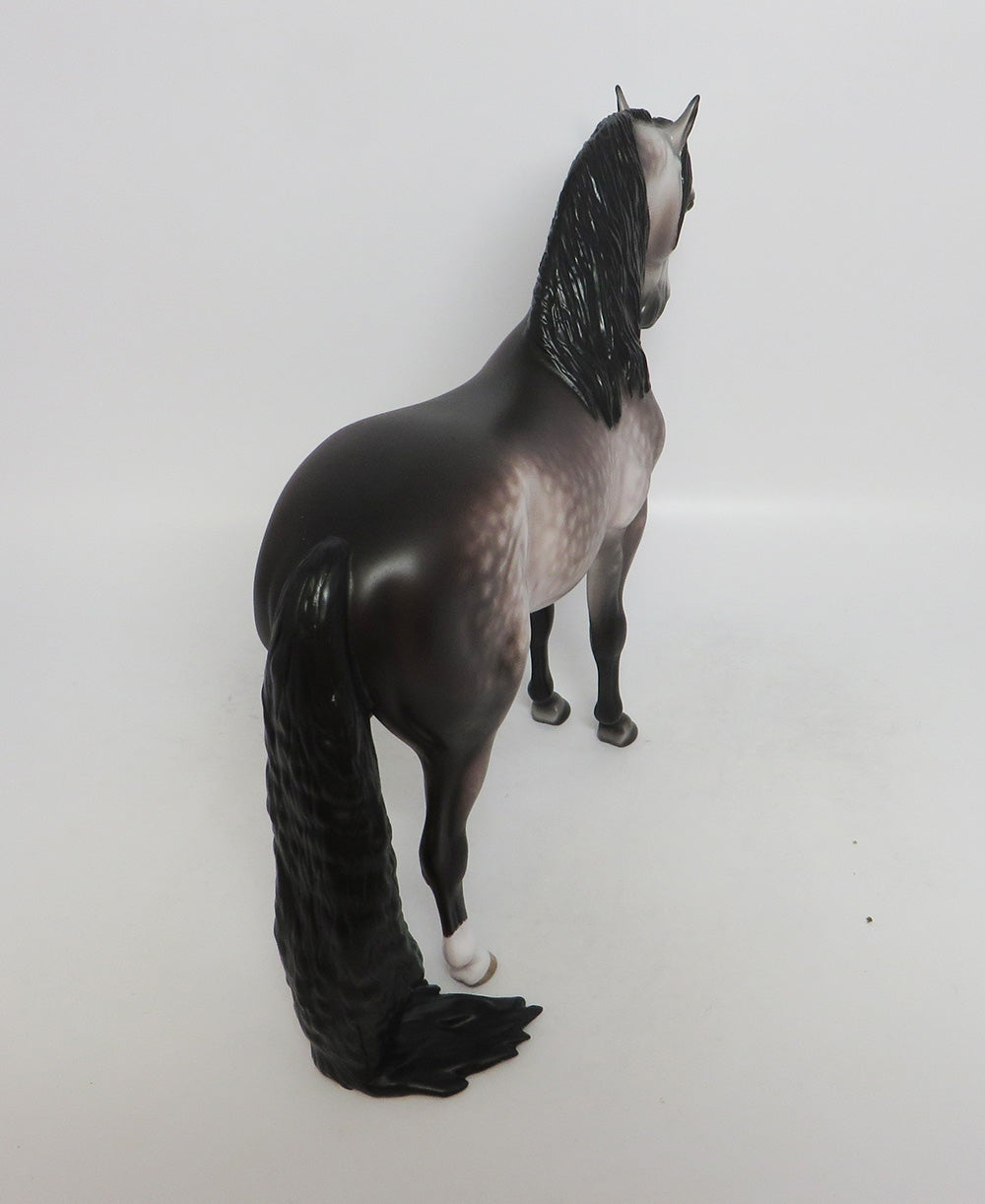 DEEP DARK SECRET-OOAK DAPPLE ROSE GREY ANDALUSIAN LHS 2018