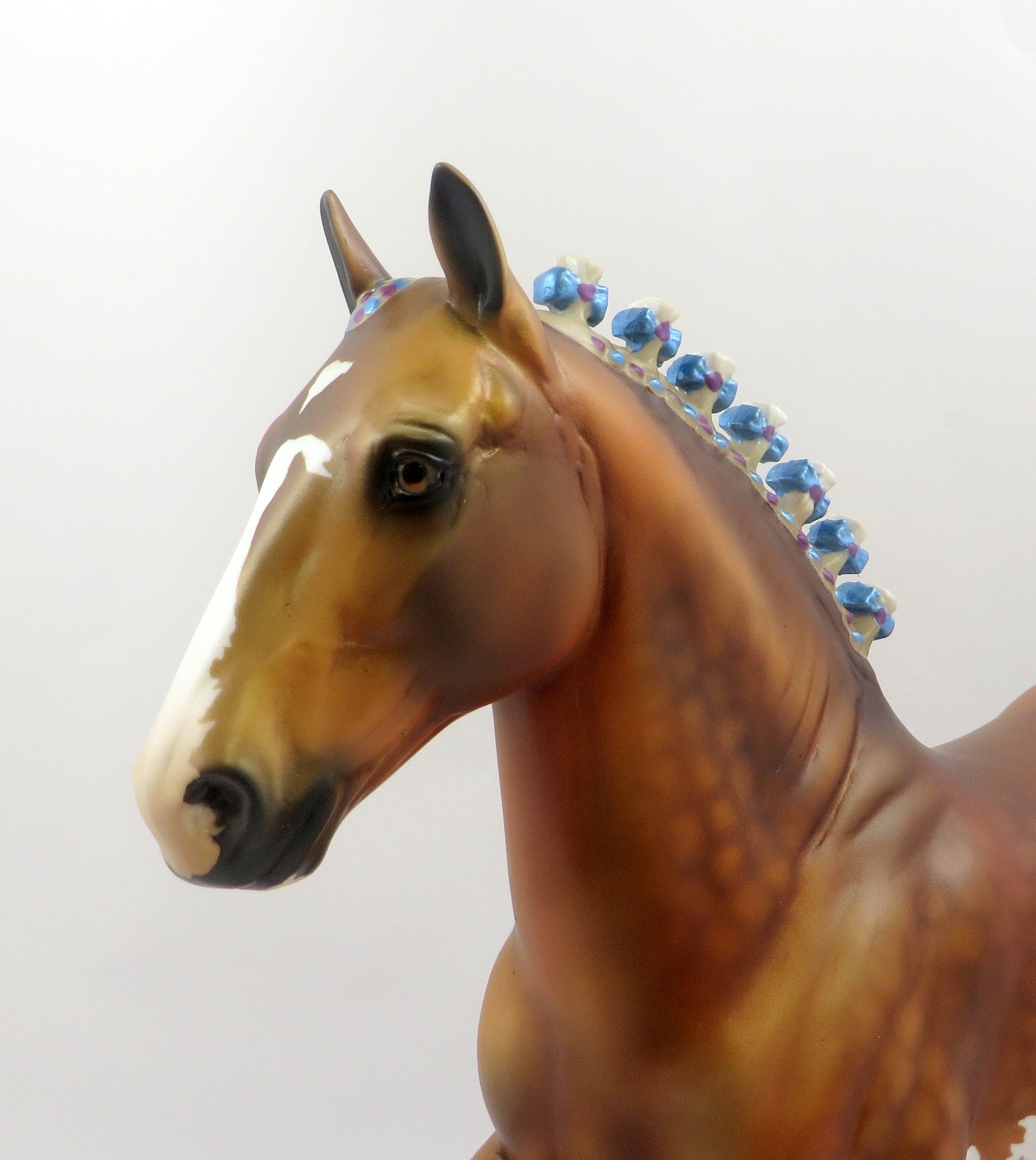 PELIPA-OOAK CHESTNUT PAINT TROTTING DRAFTER BY AUDREY  6/21/19