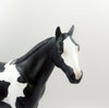 ZONA-OOAK BLACK AND WHITE PAINT ISH MODEL HORSE 6/21/19