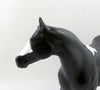 ZONA-OOAK BLACK AND WHITE PAINT ISH MODEL HORSE 6/21/19