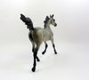 THUNDER JAM-OOAK GREY YEARLING MODEL HORSE 6/21/19