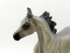 THUNDER JAM-OOAK GREY YEARLING MODEL HORSE 6/21/19