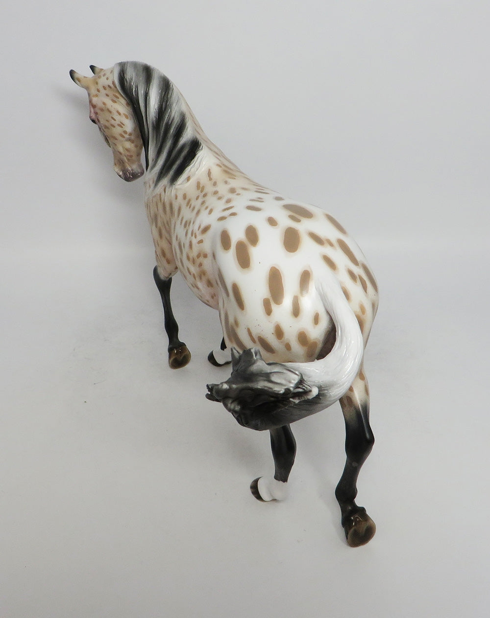 WATCH ME- OOAK PALOMINO APPALOOSA THROUGHBRED MODEL HORSE BY AUDREY DIXON 10/4/2018