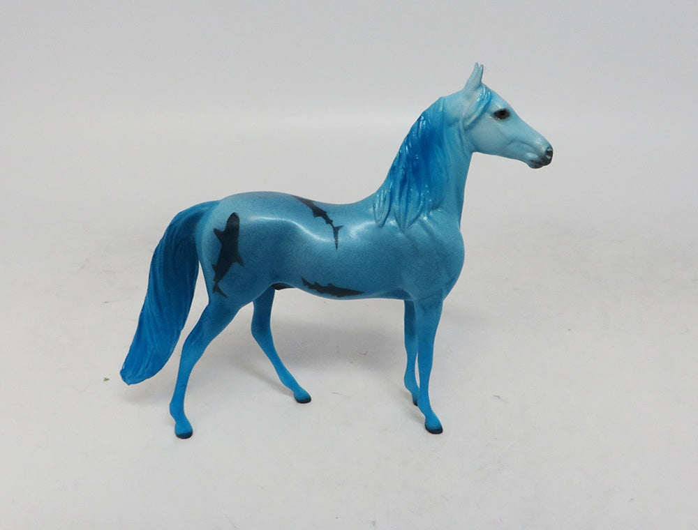 CHUM- OOAK MORGAN SHARK DECORATOR BY AUDREY DIXON SW 2018