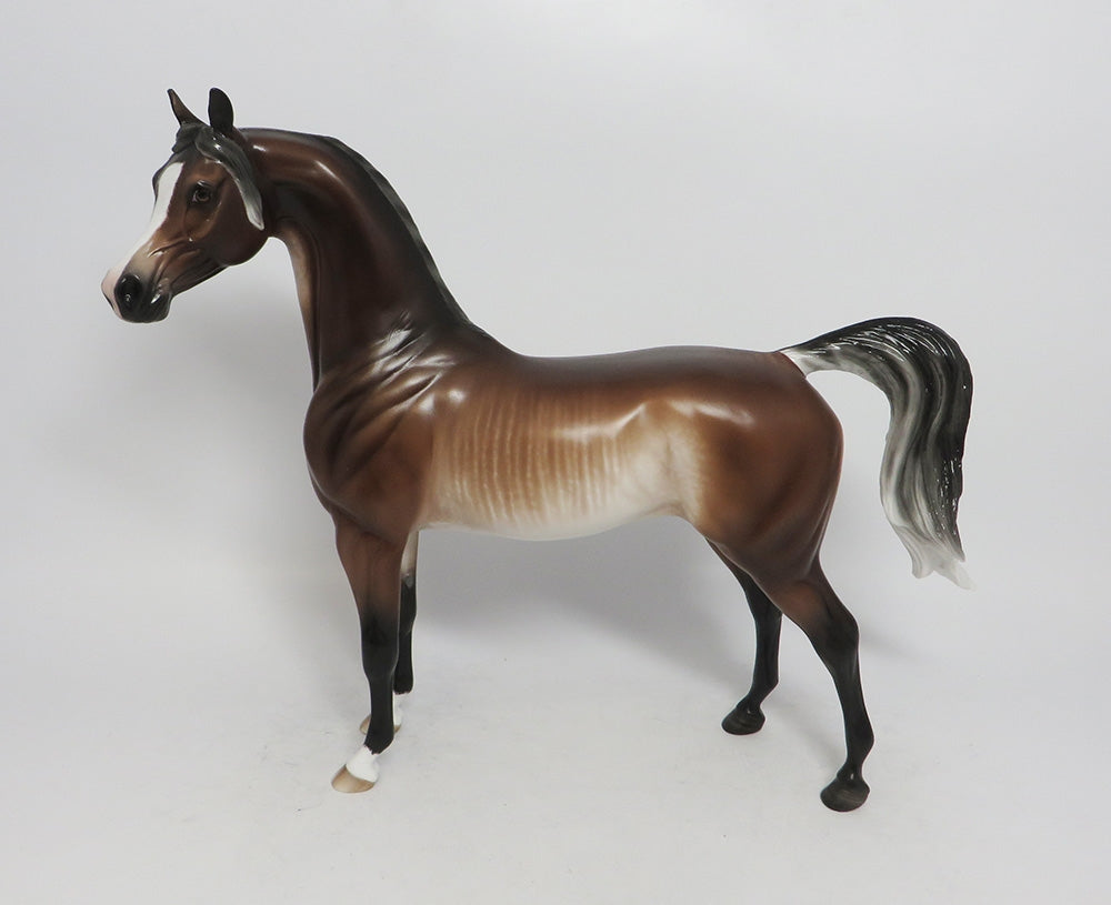 STEALTHY- OOAK BAY ROBICANO ARABIAN HORSE MODEL BY SHERYL LEISURE 10/4/2018