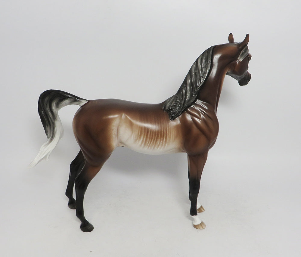 STEALTHY- OOAK BAY ROBICANO ARABIAN HORSE MODEL BY SHERYL LEISURE 10/4/2018