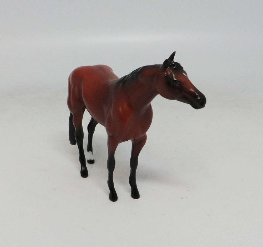STANDING ROOM ONLY~LE-15 AQHA CONGRESS QUEEN MINI ME STOCK CHIP MODEL HORSE 10/4/18