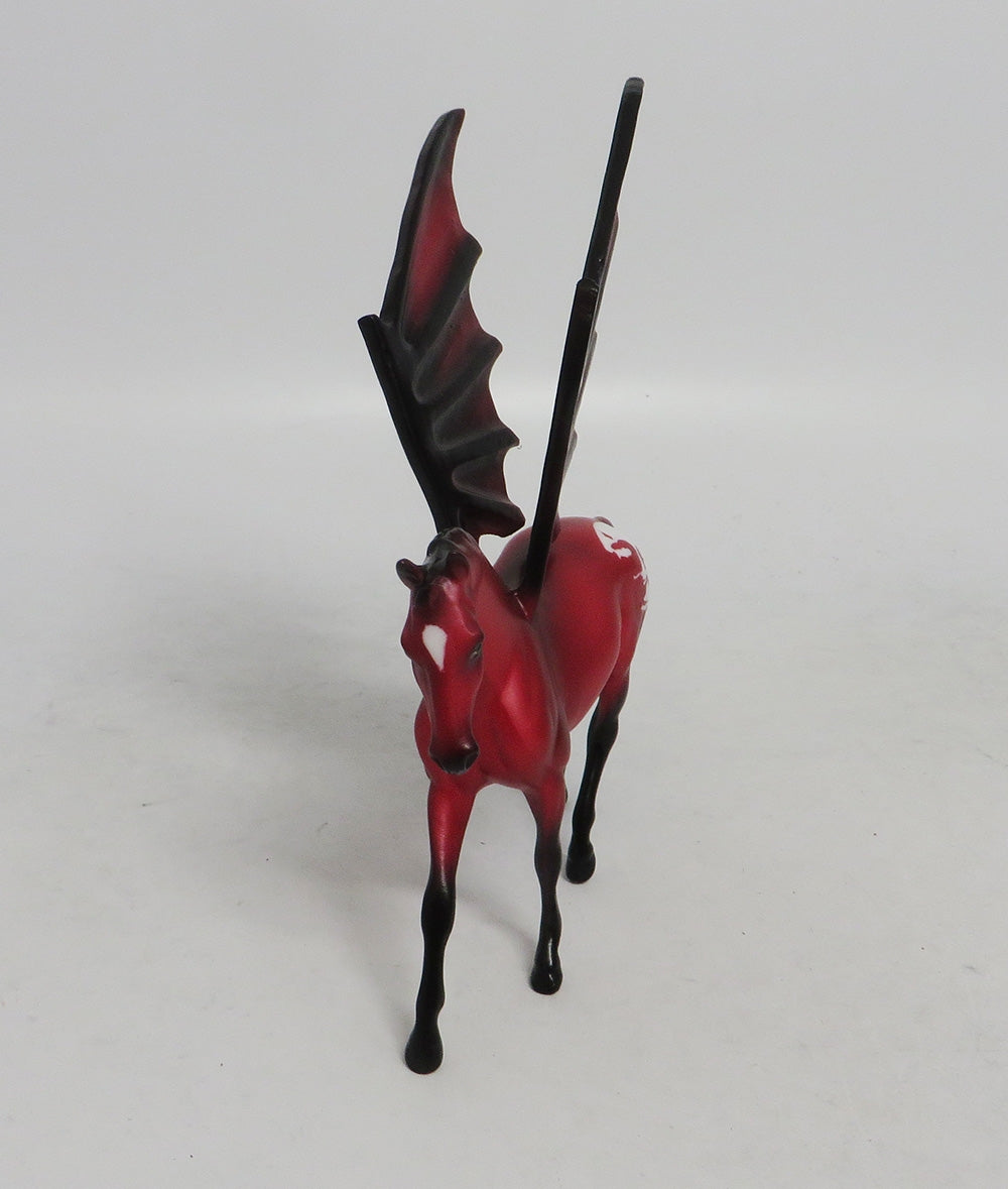 SKELTOR-OOAK SKULL BAT CHIP WARMBLOOD MM 2018