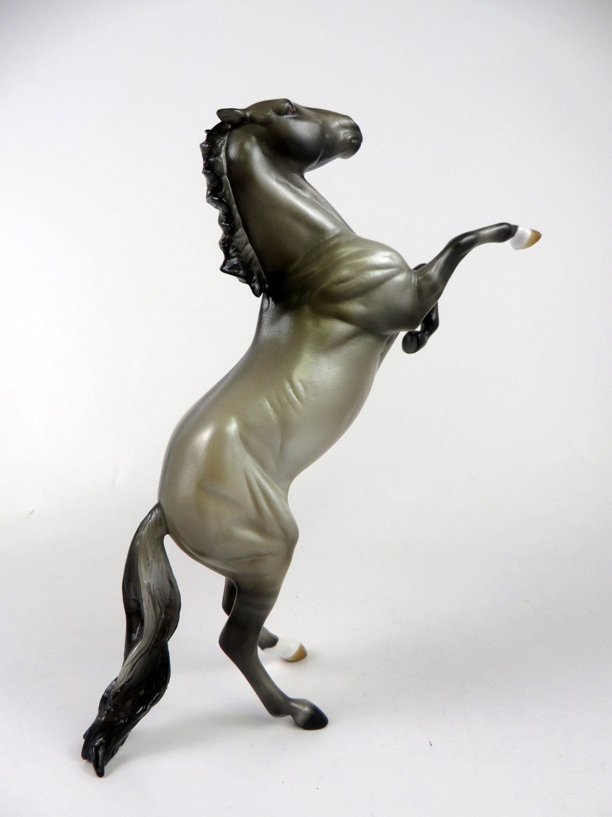 LITTLE JOE REARING PEBBLE - OOAK GREY DUN BY AUDREY DIXON 11-8-19