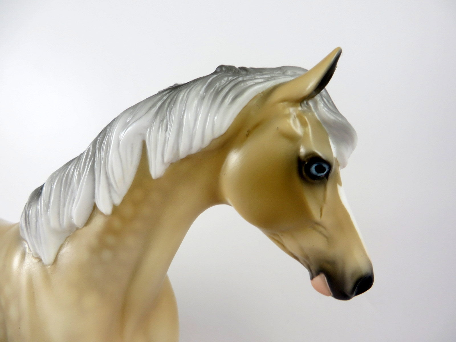 LITTLE BIT-OOAK DAPPLE PALIMINO PONY MODEL HORSE BY AUDREY DIXON 11/8/19