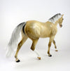 LITTLE BIT-OOAK DAPPLE PALIMINO PONY MODEL HORSE BY AUDREY DIXON 11/8/19