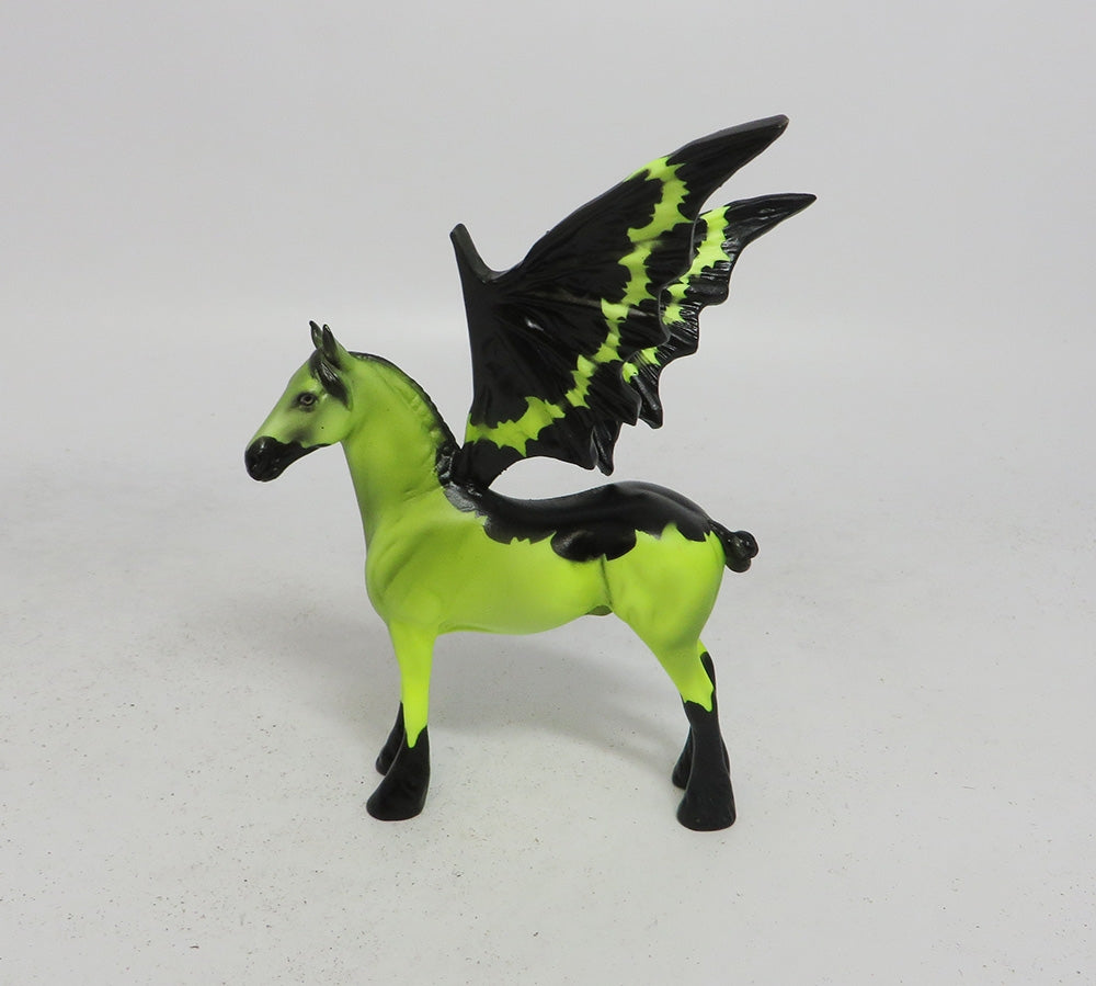 NEON-OOAK NEON GREEN AND BLACK DRAFT BAT CHIP MM 2018