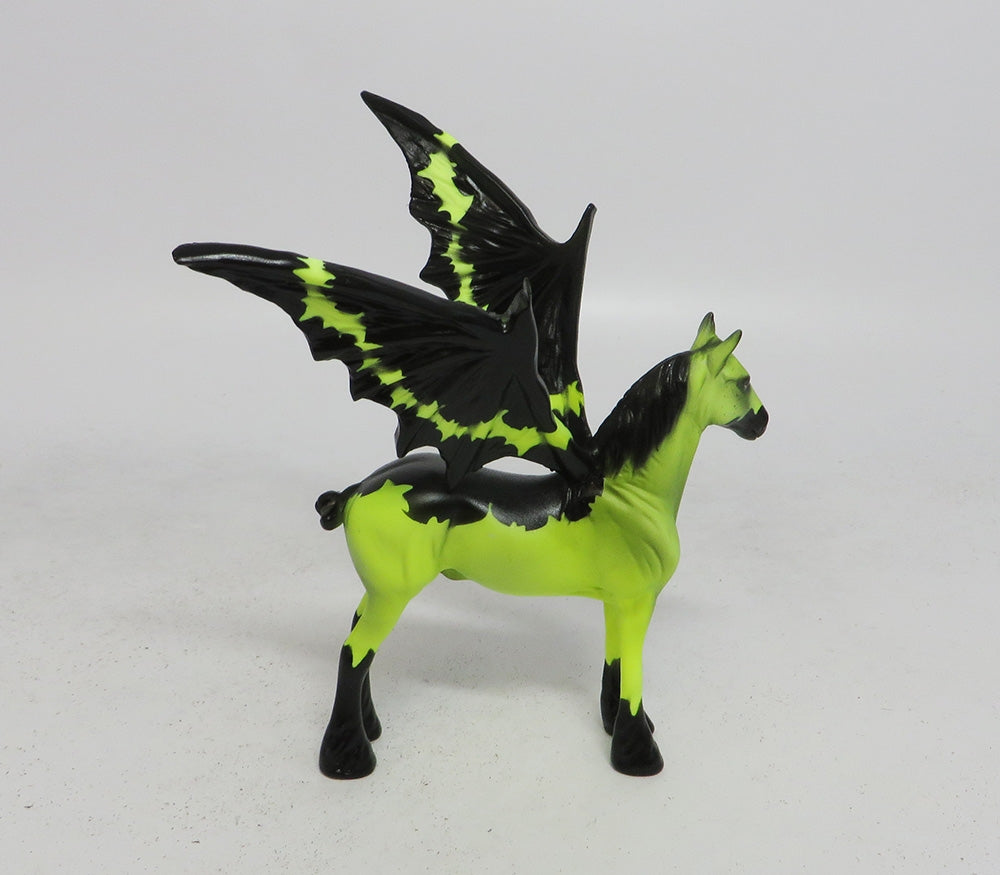 NEON-OOAK NEON GREEN AND BLACK DRAFT BAT CHIP MM 2018