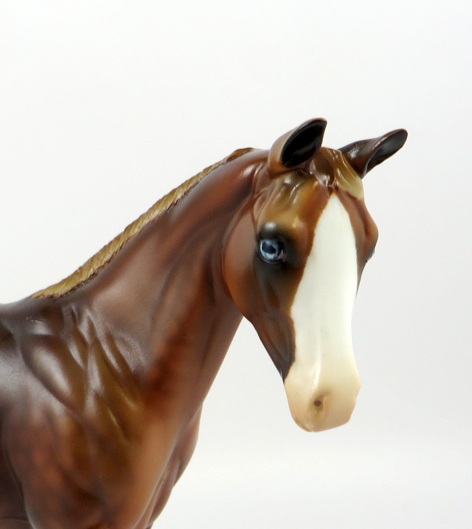 HILL DO IT-OOAK CHESTNUT WEANLING MODEL HORSE BY AUDREY DIXON 6-27-19