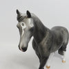 THAYNE-OOAK DAPPLE GREY PONY MODEL HORSE 10/12/18
