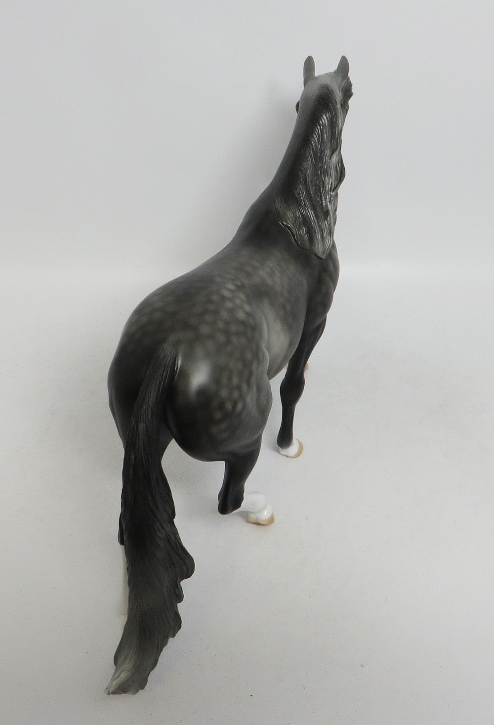 THAYNE-OOAK DAPPLE GREY PONY MODEL HORSE 10/12/18