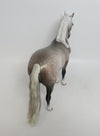 CARNI FALL-OOAK STAR DAPPLE ANDALUSIAN MODEL HORSE BY SHERYL LEISURE 10/12/18