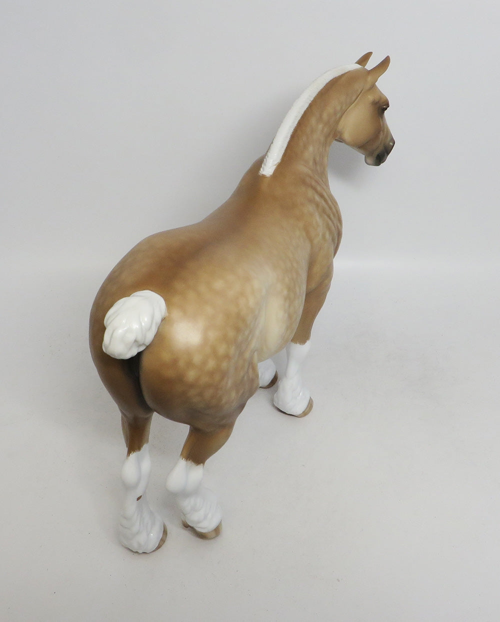 AUTUMN HUES-OOAK STAR DAPPLE PALOMINIO HEAVY DRAFT BY SHERYL LEISURE 10/12/18