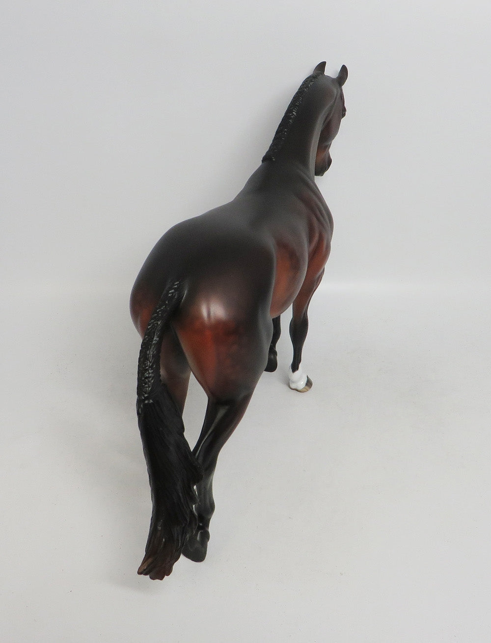 HOT CIDER-OOAK STAR DAPPLE THOROUGHBRED MODEL HORSE 10/12/18