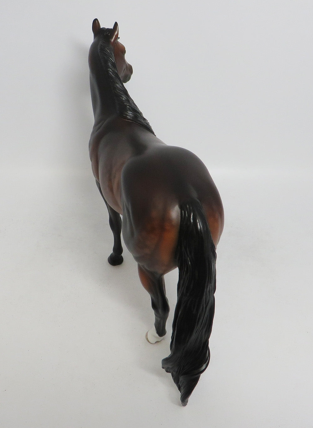 BONFIRE-OOAK STAR DAPPLE BAY ISH MODEL HORSE BY SHERYL LEISURE 10/12/18