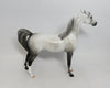 HULETT-OOAK DAPPLE GREY ARABIAN MODEL HORSE 10/12/18