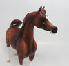 MORAN-OOAK DAPPLE CHESTNUT PINTO ARABIAN MODEL HORSE 10/12/18
